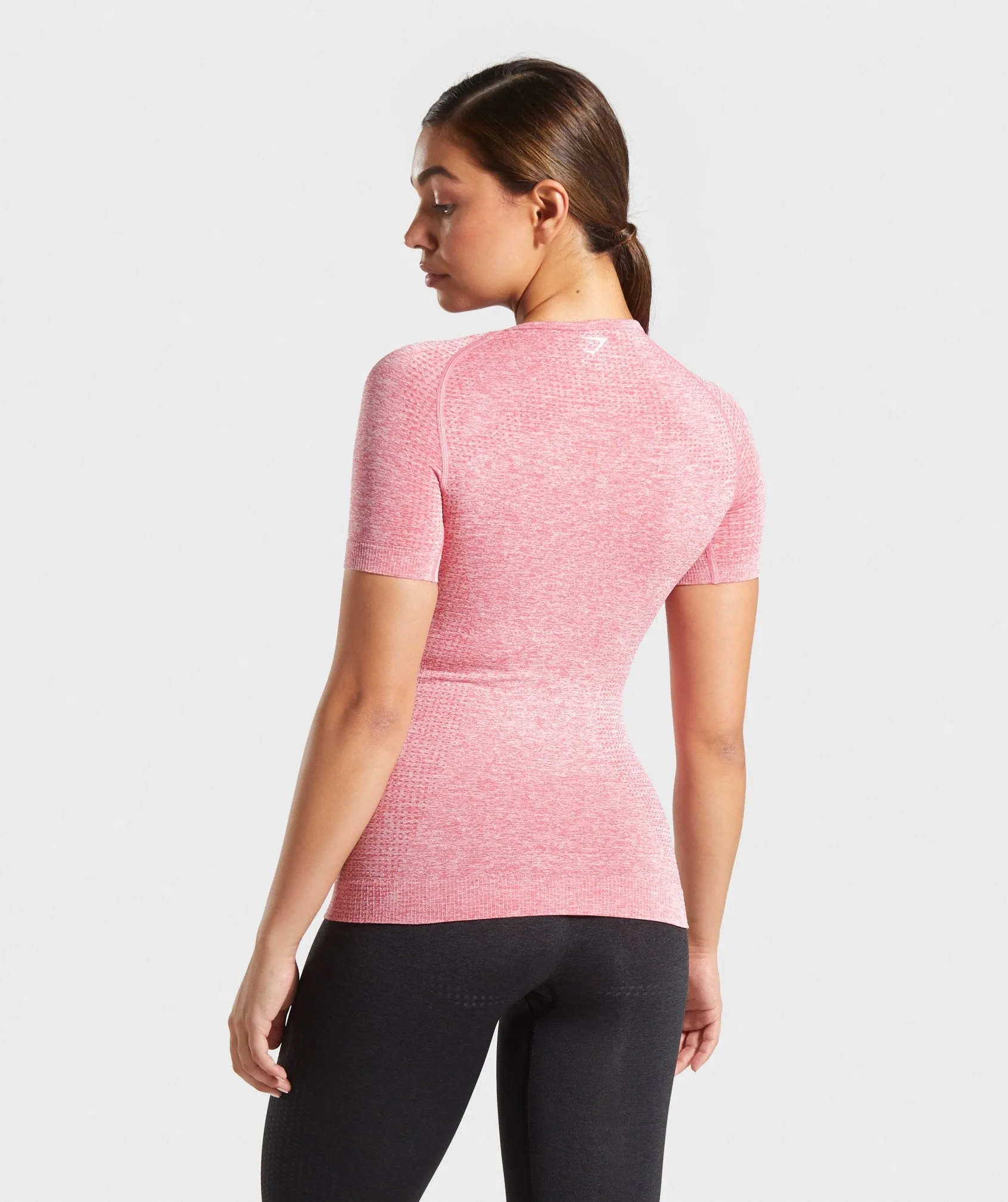 Gymshark Vital Seamless T-Shirt - Pink Marl
