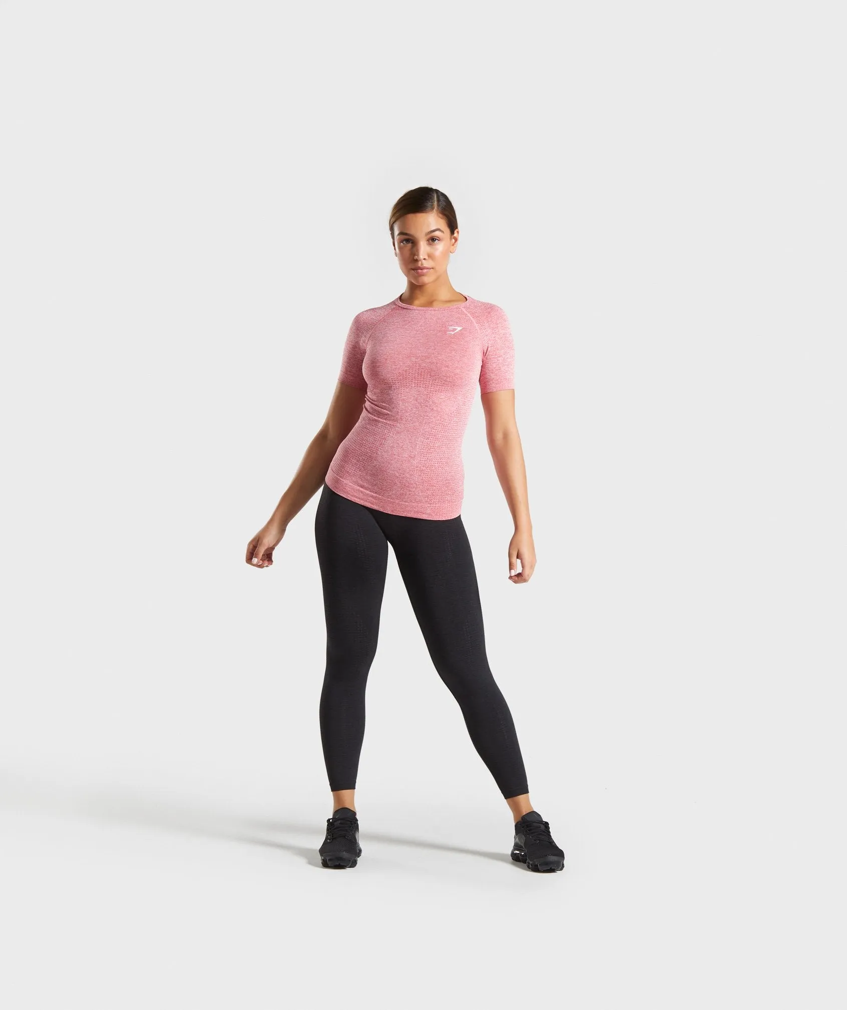 Gymshark Vital Seamless T-Shirt - Pink Marl