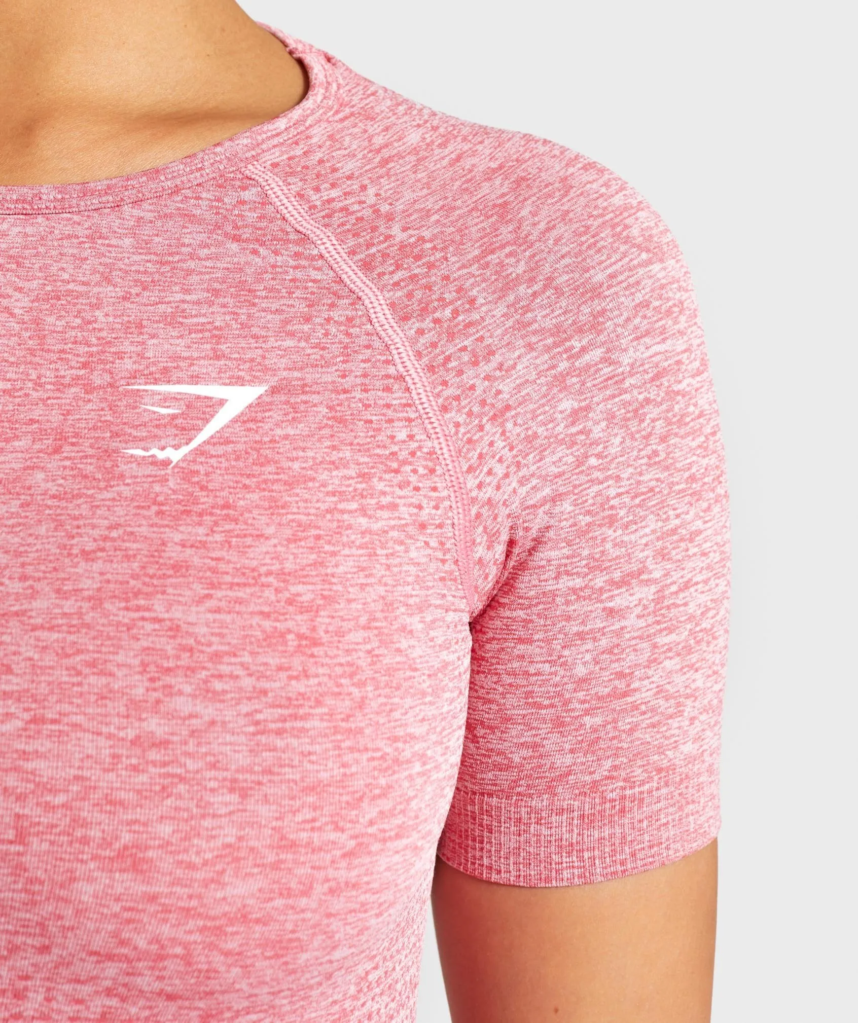 Gymshark Vital Seamless T-Shirt - Pink Marl