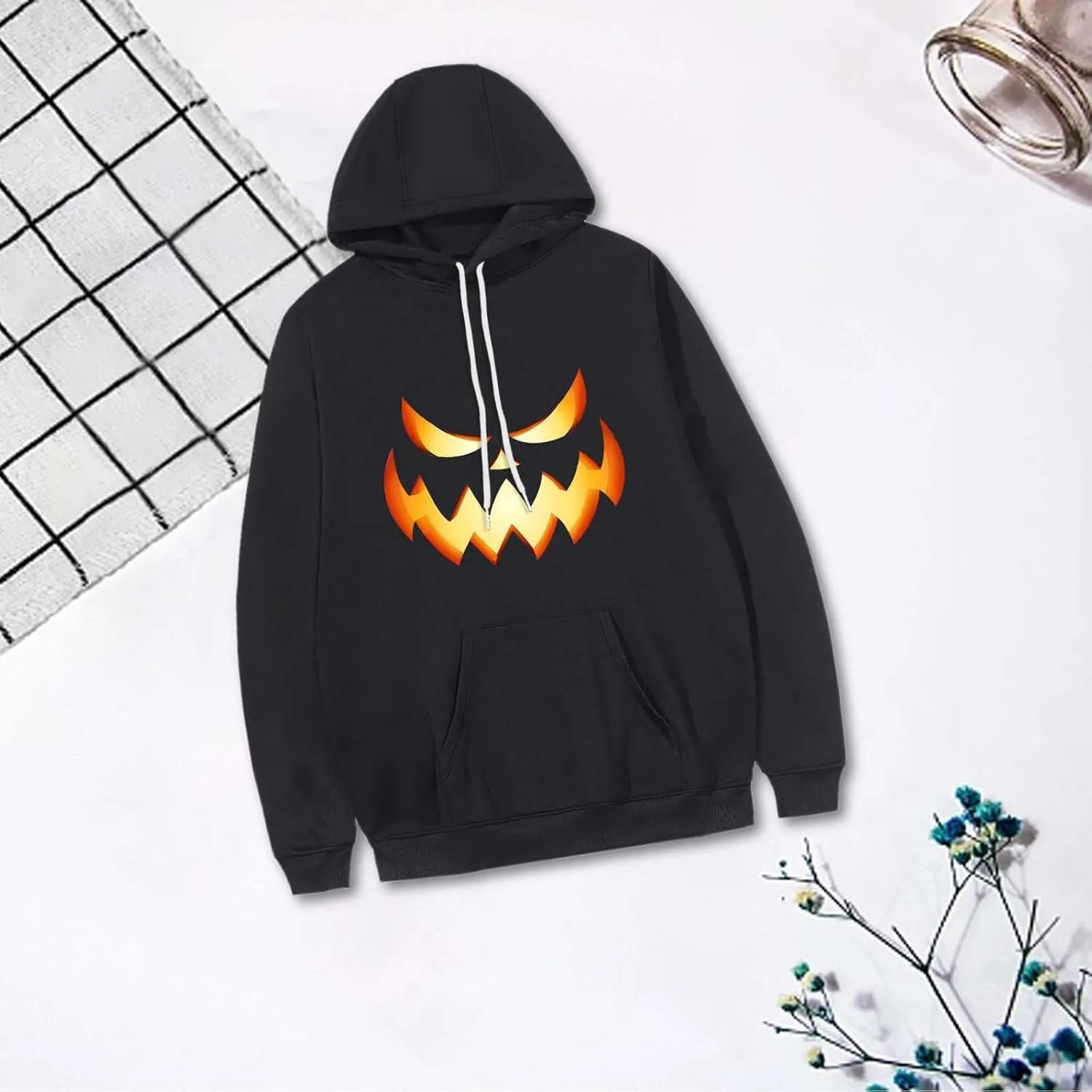 Halloween Clothes Casual Fashion Halloween Printed Hoodie Toddler Halloween Sweatshirt Boy Gothic Clothes For Women