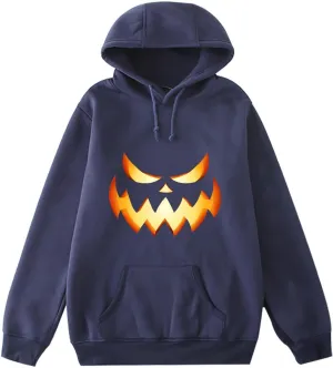 Halloween Clothes Casual Fashion Halloween Printed Hoodie Toddler Halloween Sweatshirt Boy Gothic Clothes For Women