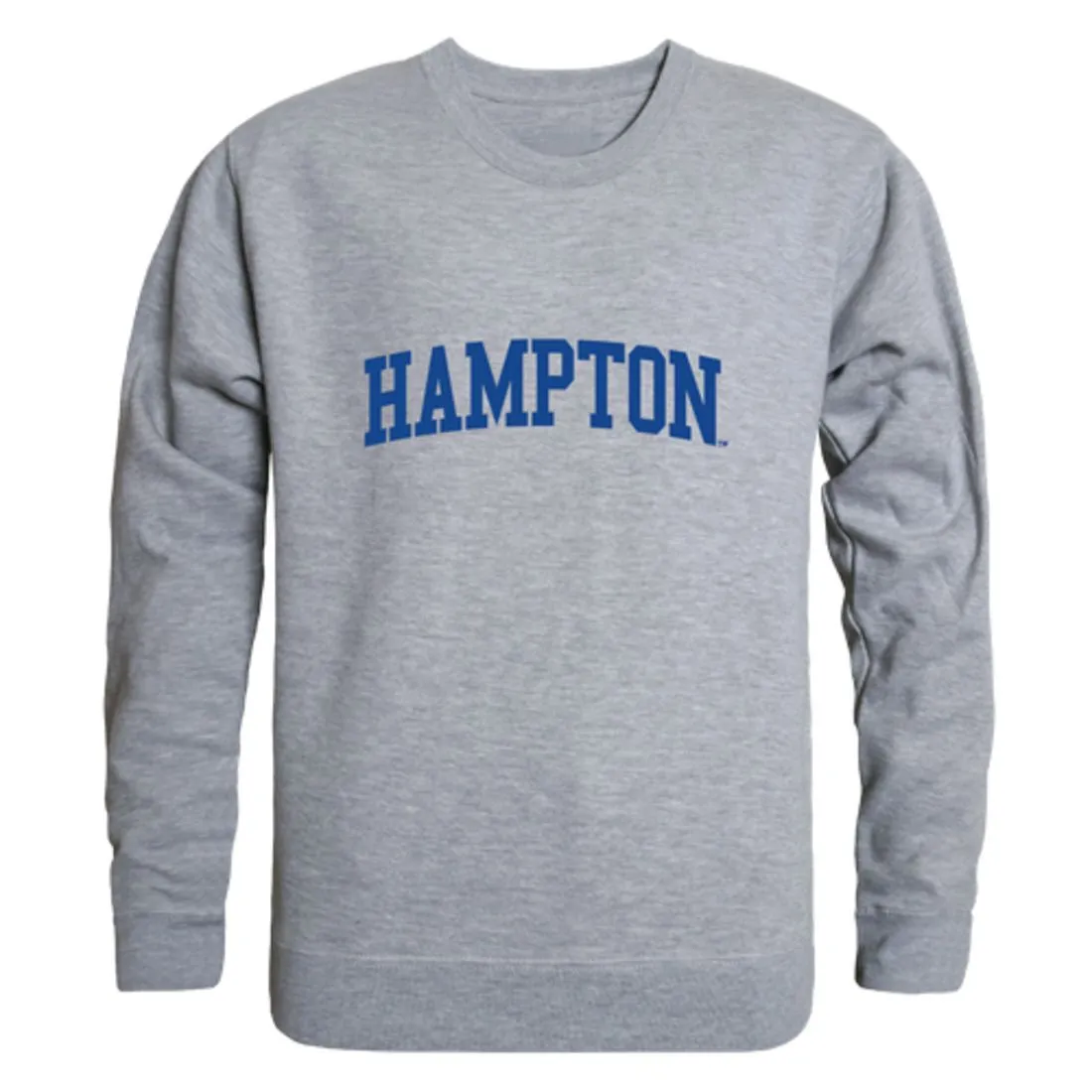 Hampton University Pirates Game Day Fleece Crewneck Pullover Sweatshirt