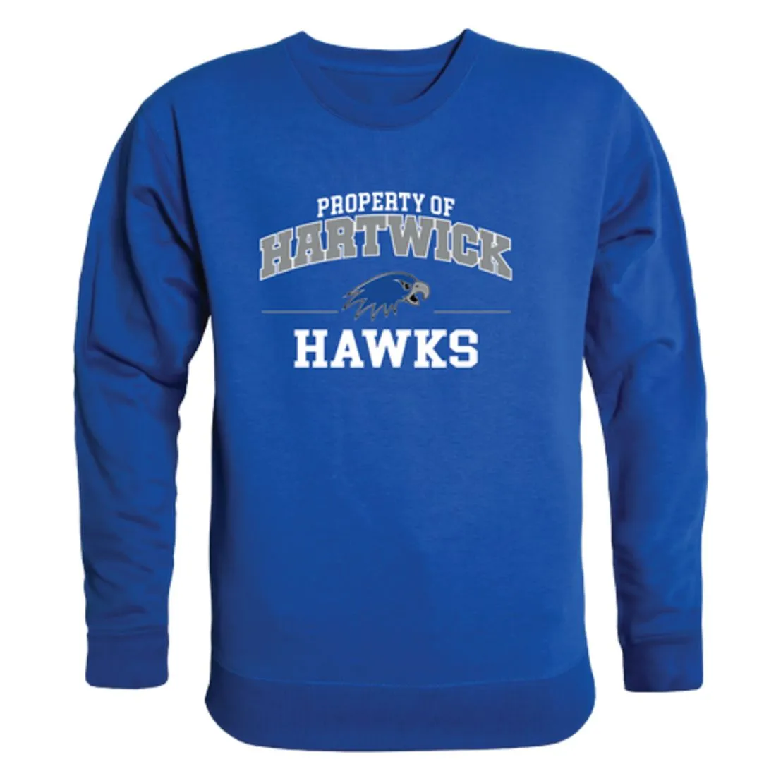 Hartwick College Hawks Property Fleece Crewneck Pullover Sweatshirt