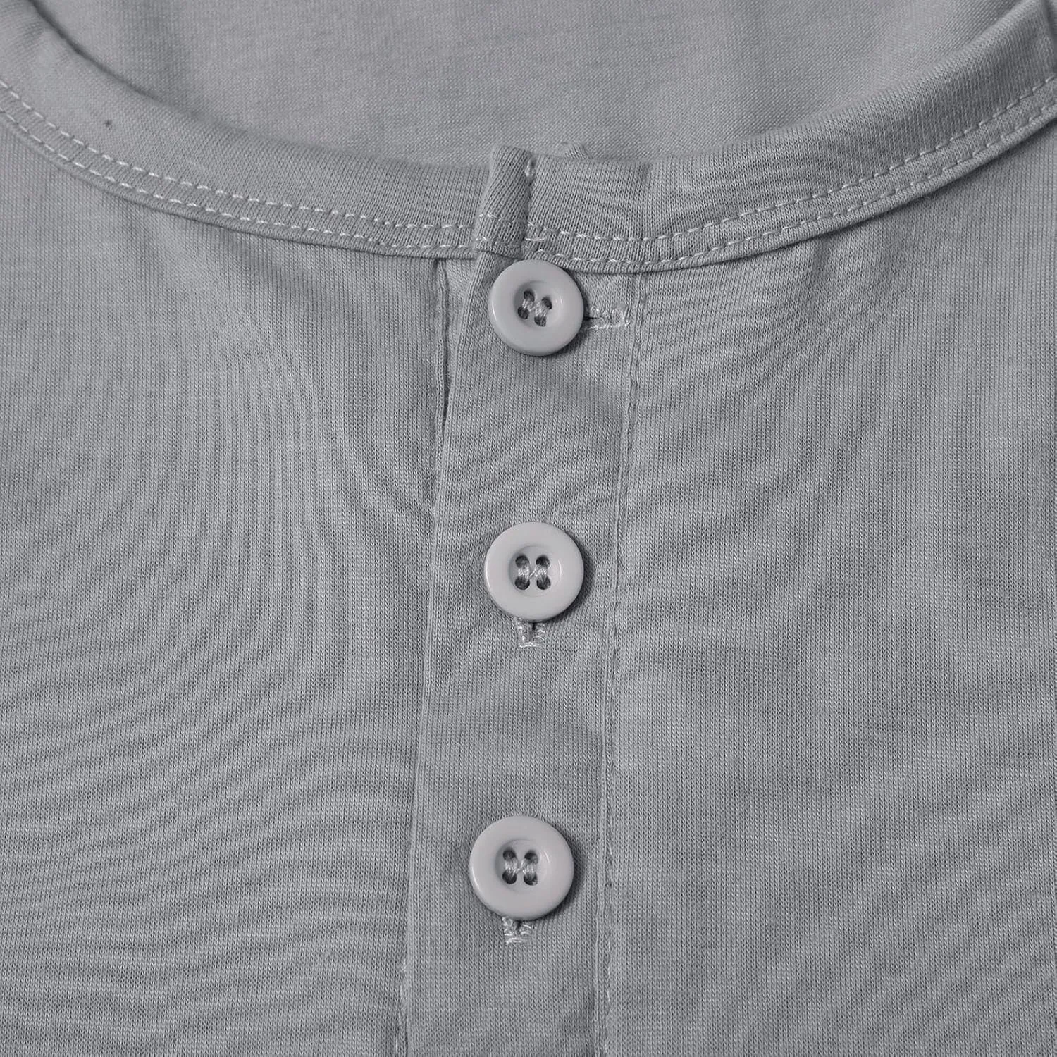 Henley Shirts for Men Casual Golf Polo Shirt with Pocket Fashion Short Sleeve 3 Buttons T-Shirt Classic Slim Fit Tops