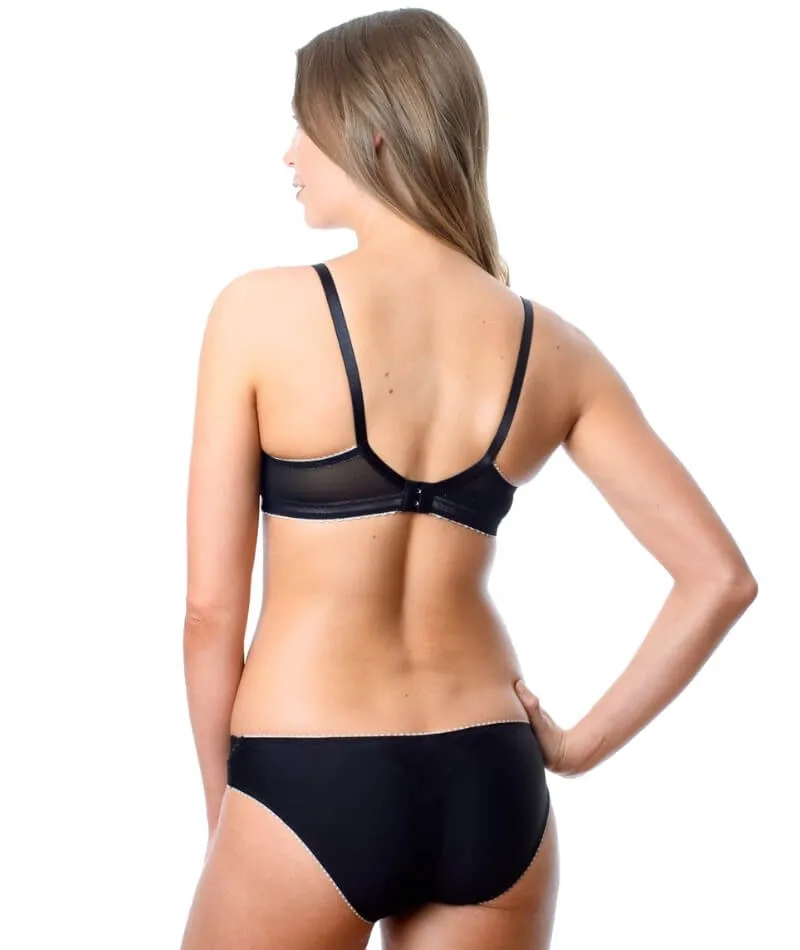 Hotmilk Show Off Nursing & Maternity Wire-Free Bra - Black
