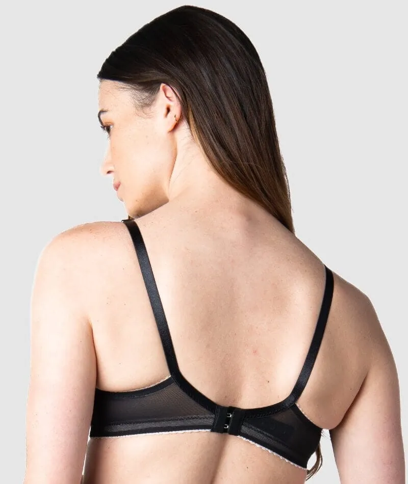 Hotmilk Show Off Nursing & Maternity Wire-Free Bra - Black