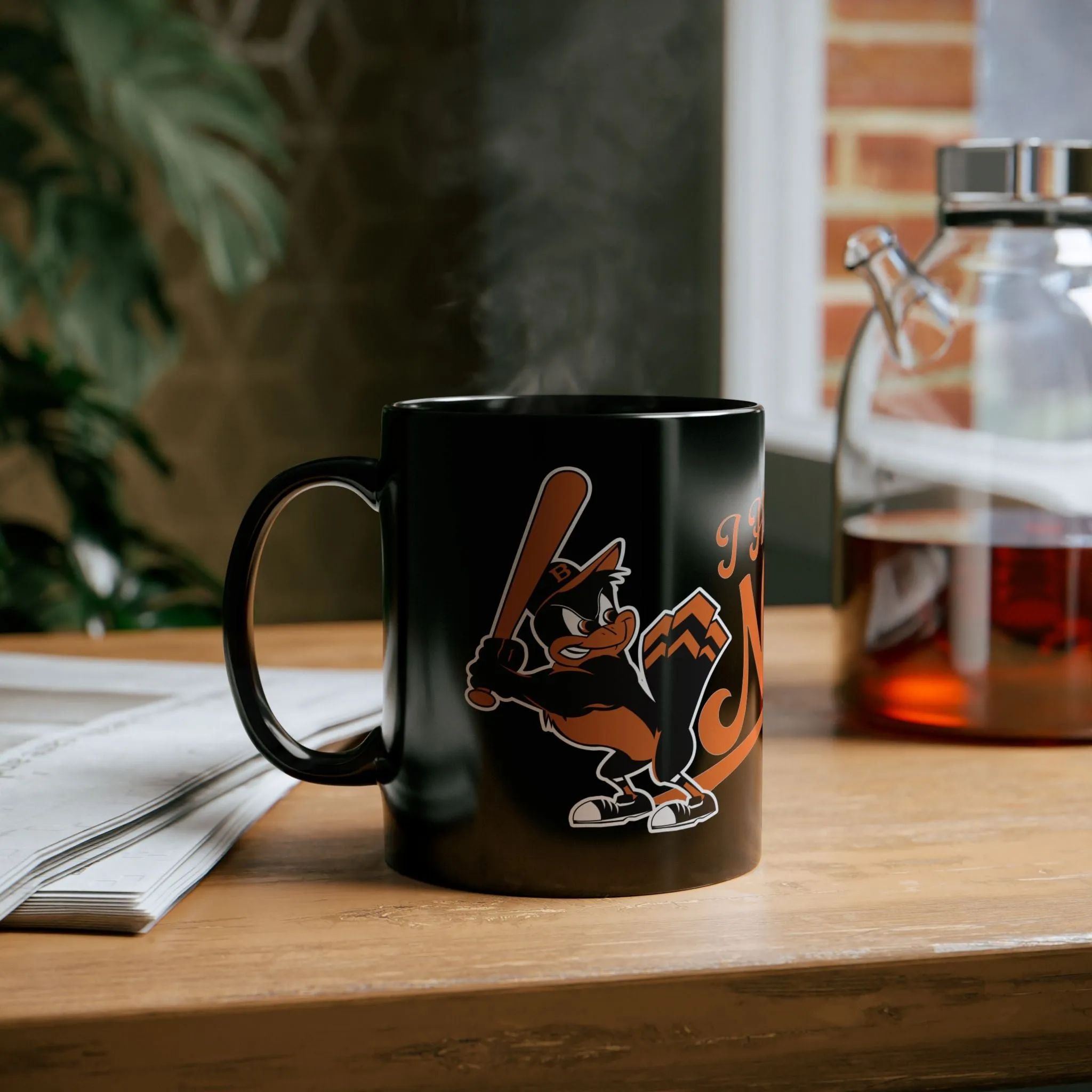 I Hate The Nats! (for Baltimore Orioles fans) - Black Mug (11oz, 15oz)