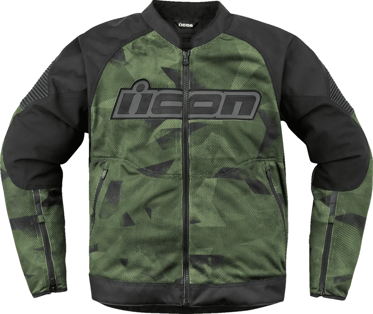Icon Men's Overlord 3 Mesh Camo Motorcycle Jacket