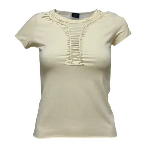 JEAN PAUL GAULTIER Spring Summer 2001 Braided T-Shirt