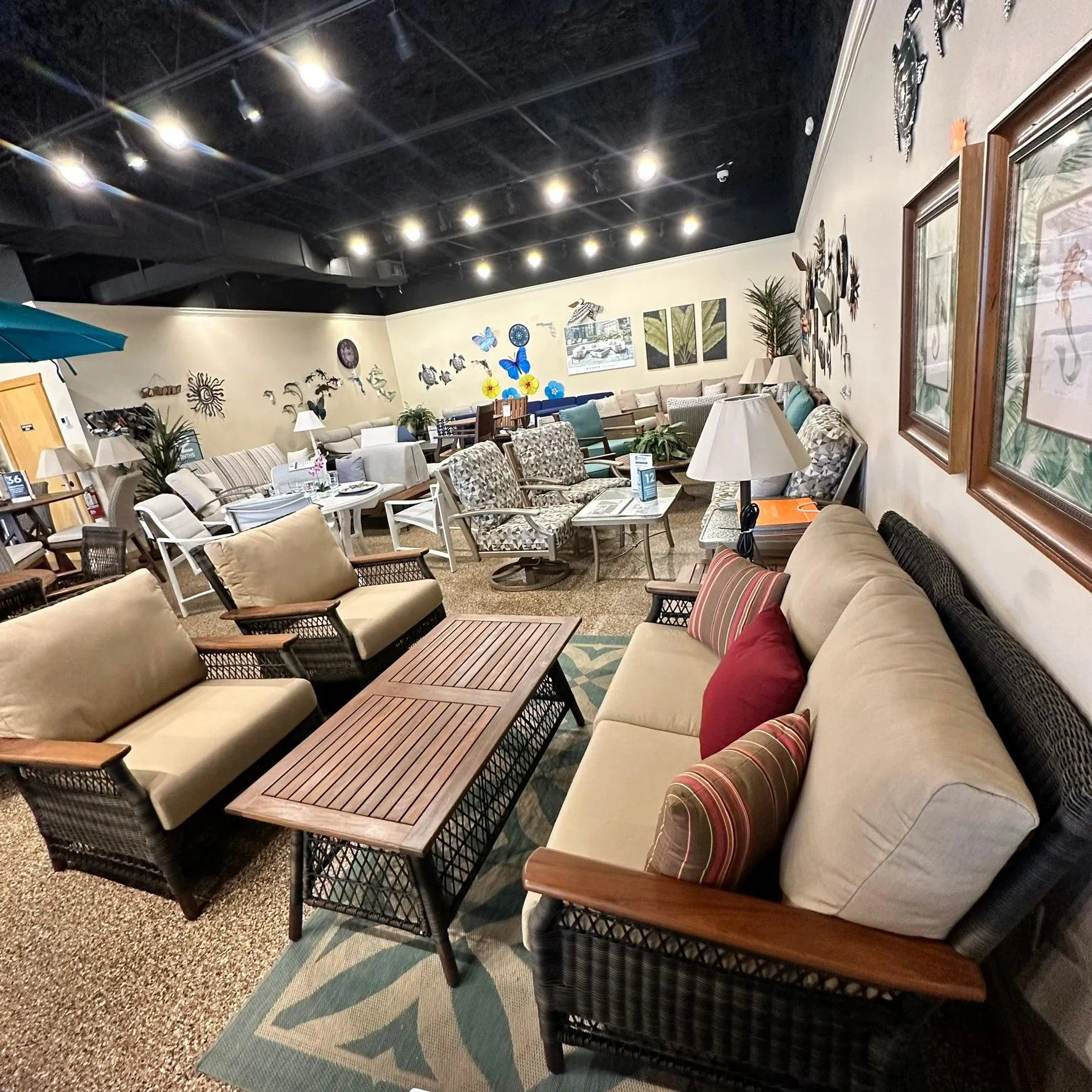 Jensen Outdoor Vintage Lounge Set