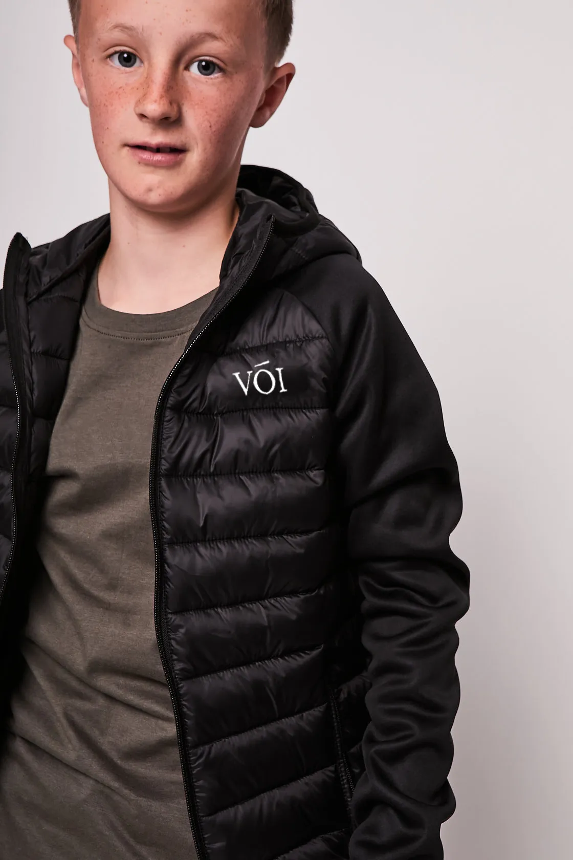 Junior Tooting Bec Hoody Jacket - Black