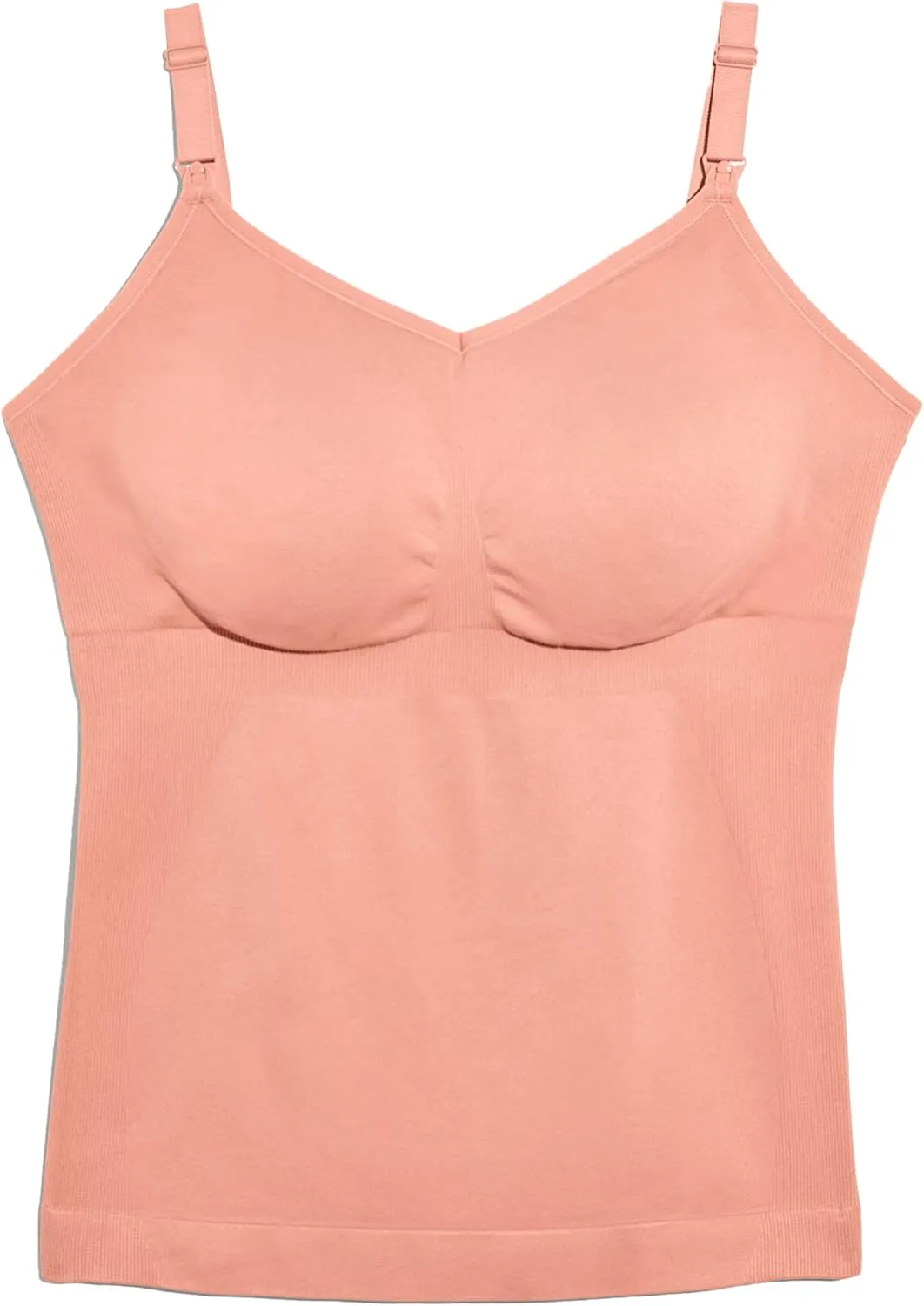 KNIX Seamless BlissFit Leakproof Nursing Tank - Wireless, Seamless Spandex Maternity Bra Top for Breastfeeding Women