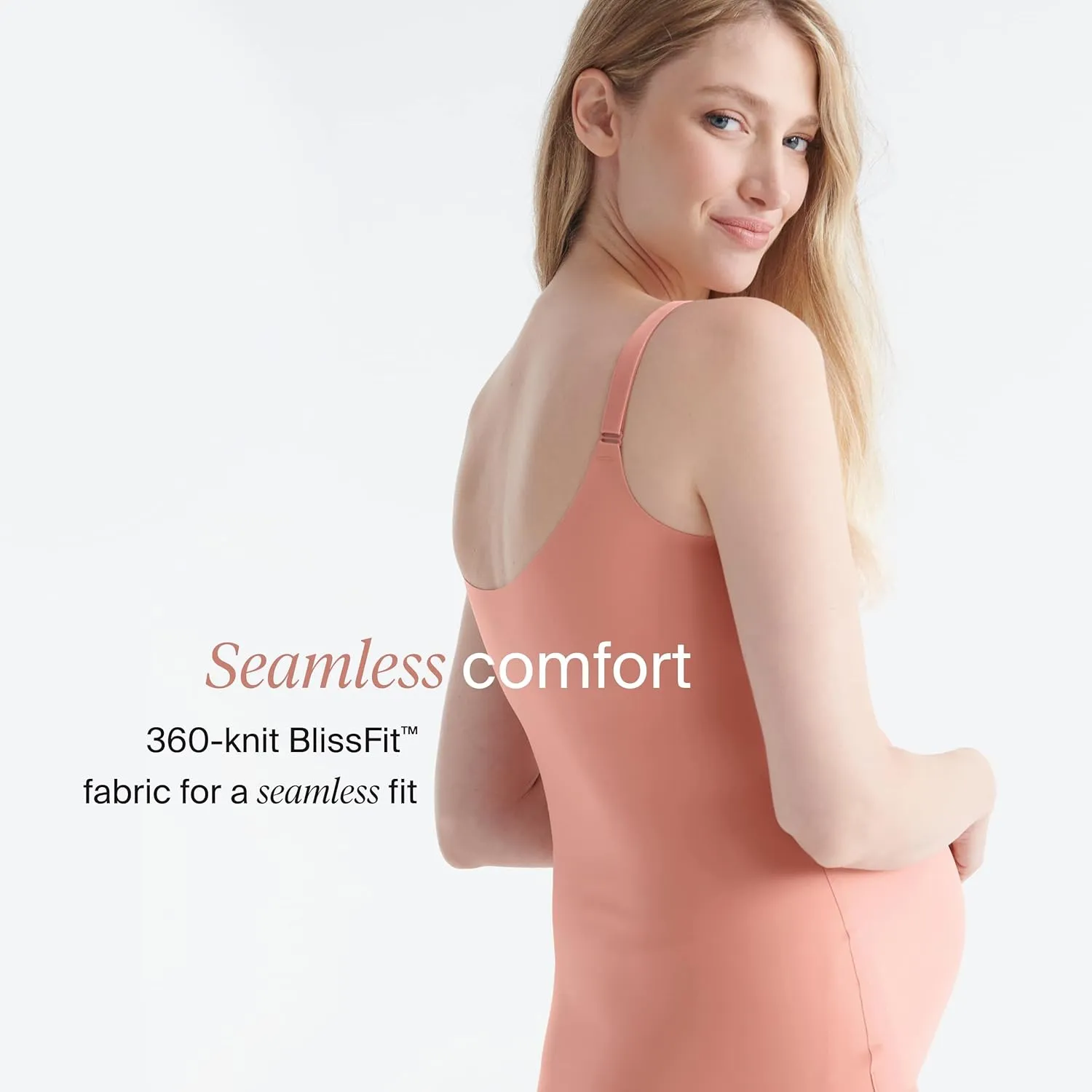 KNIX Seamless BlissFit Leakproof Nursing Tank - Wireless, Seamless Spandex Maternity Bra Top for Breastfeeding Women
