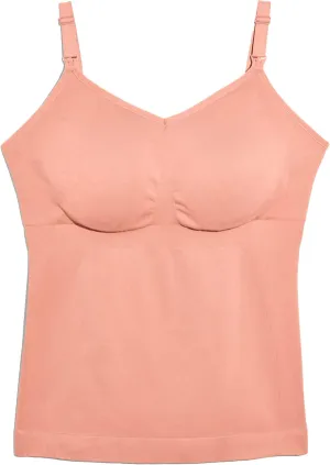 KNIX Seamless BlissFit Leakproof Nursing Tank - Wireless, Seamless Spandex Maternity Bra Top for Breastfeeding Women