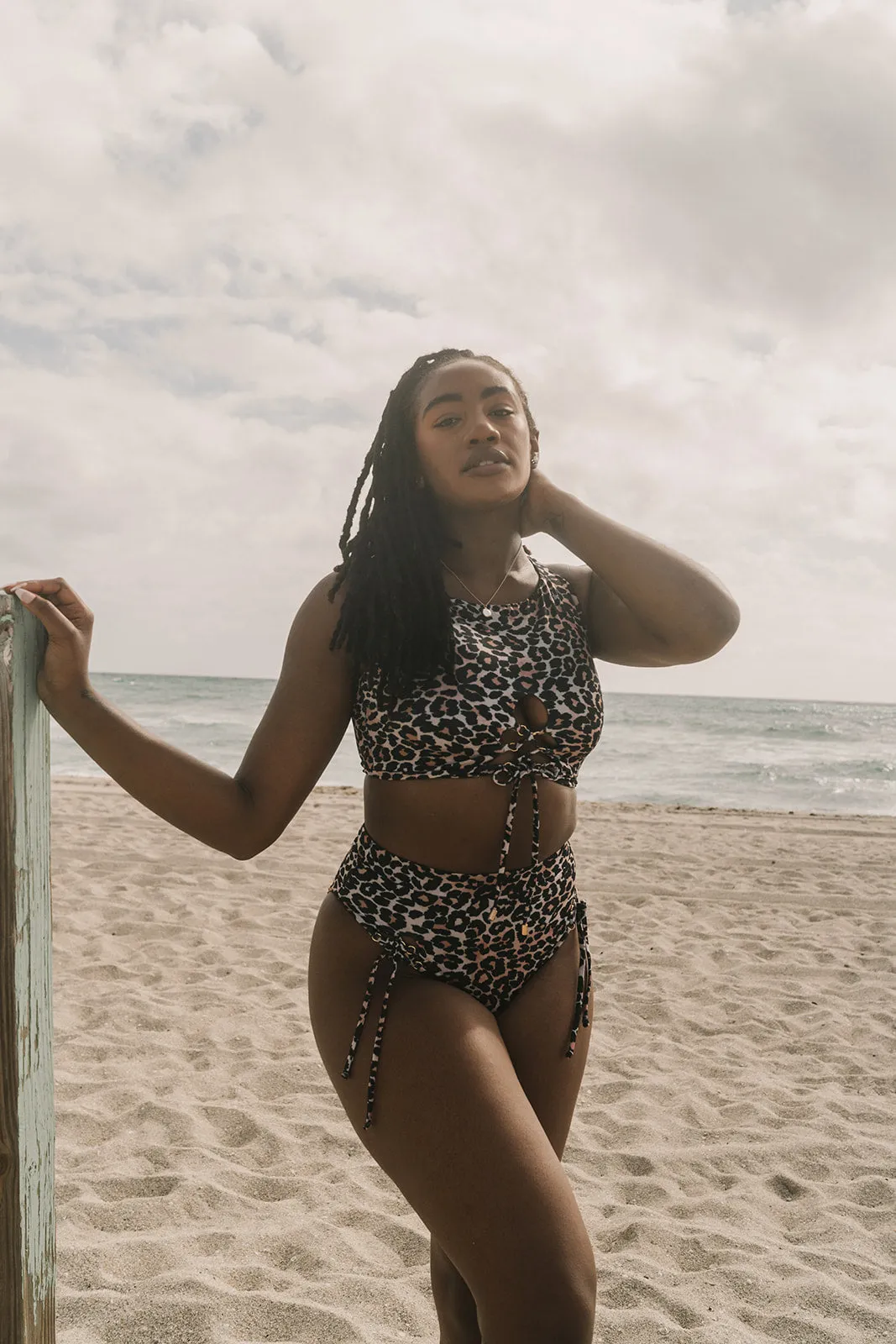 Laguna Bikini Top - Leopard