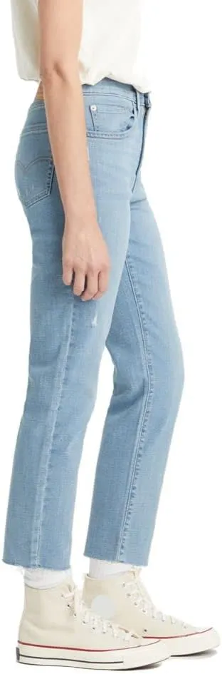 Levi's Women's 724 High Rise Straight Crop Jeans