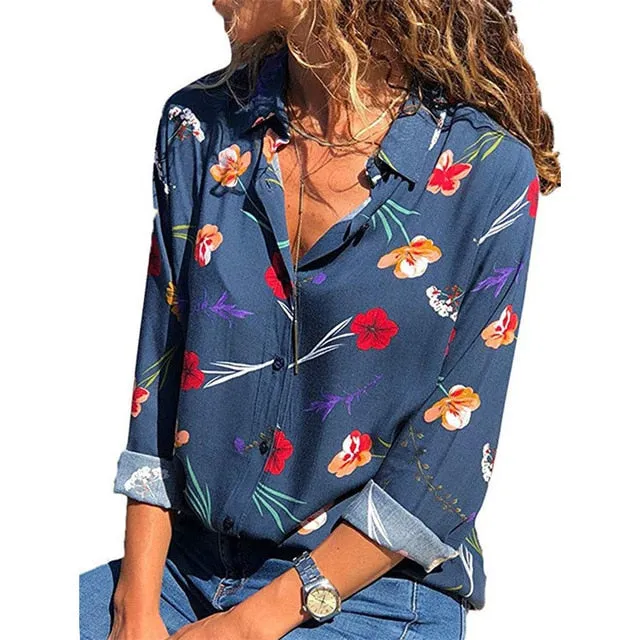 Long Sleeve Women Blouses