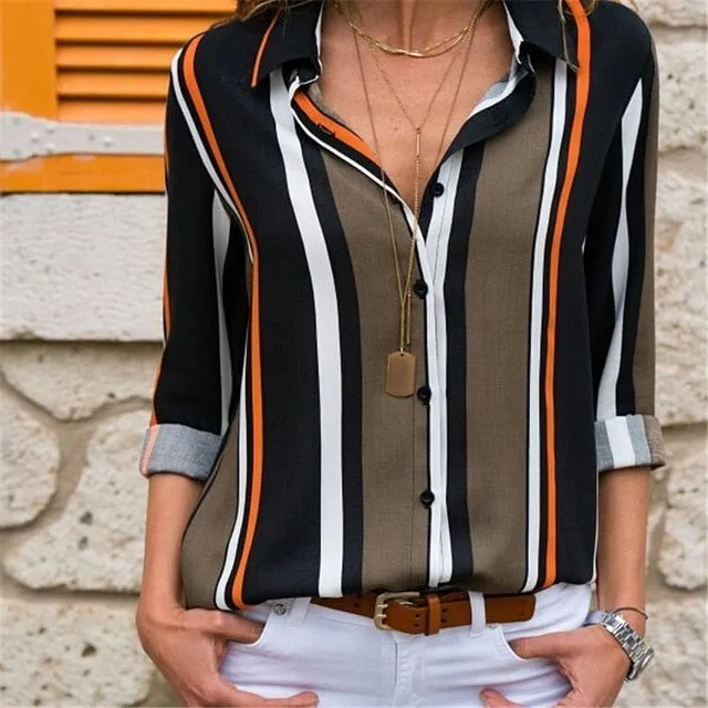 Long Sleeve Women Blouses