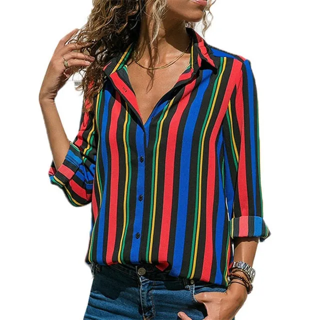 Long Sleeve Women Blouses