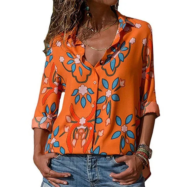 Long Sleeve Women Blouses