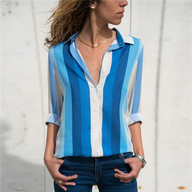 Long Sleeve Women Blouses