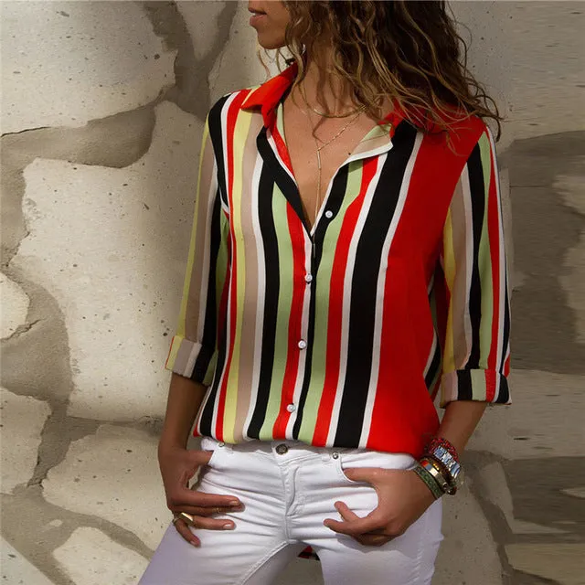 Long Sleeve Women Blouses