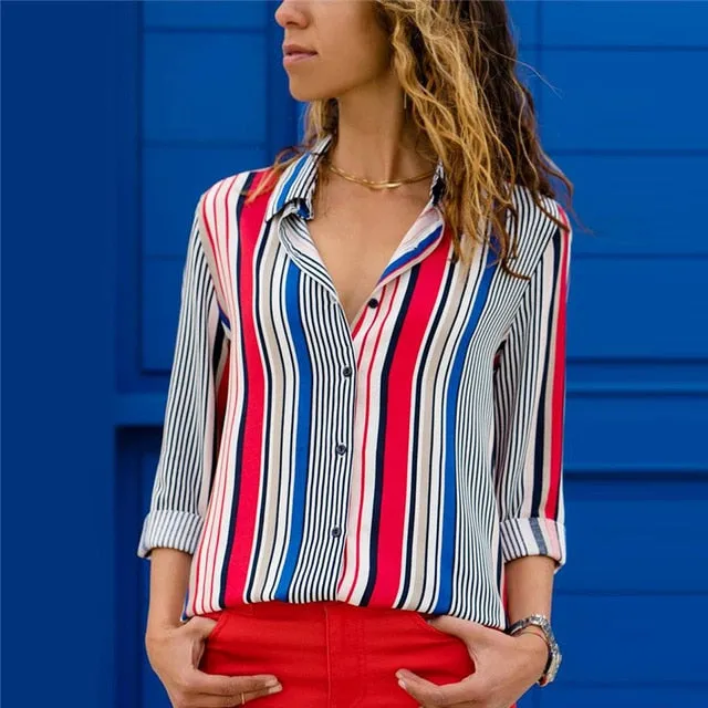 Long Sleeve Women Blouses