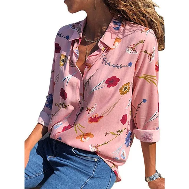 Long Sleeve Women Blouses