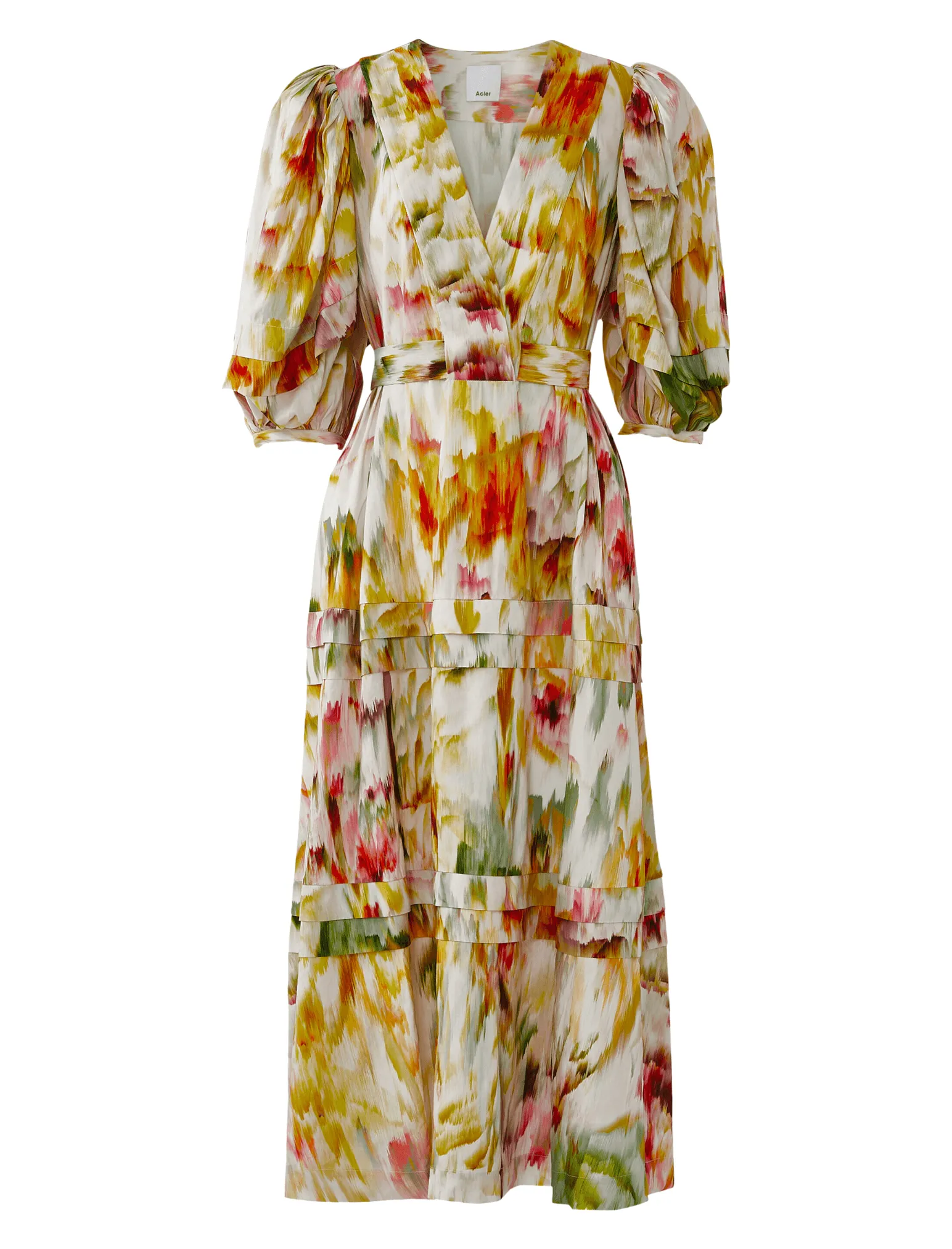 Marston Short Sleeved Midi Dress