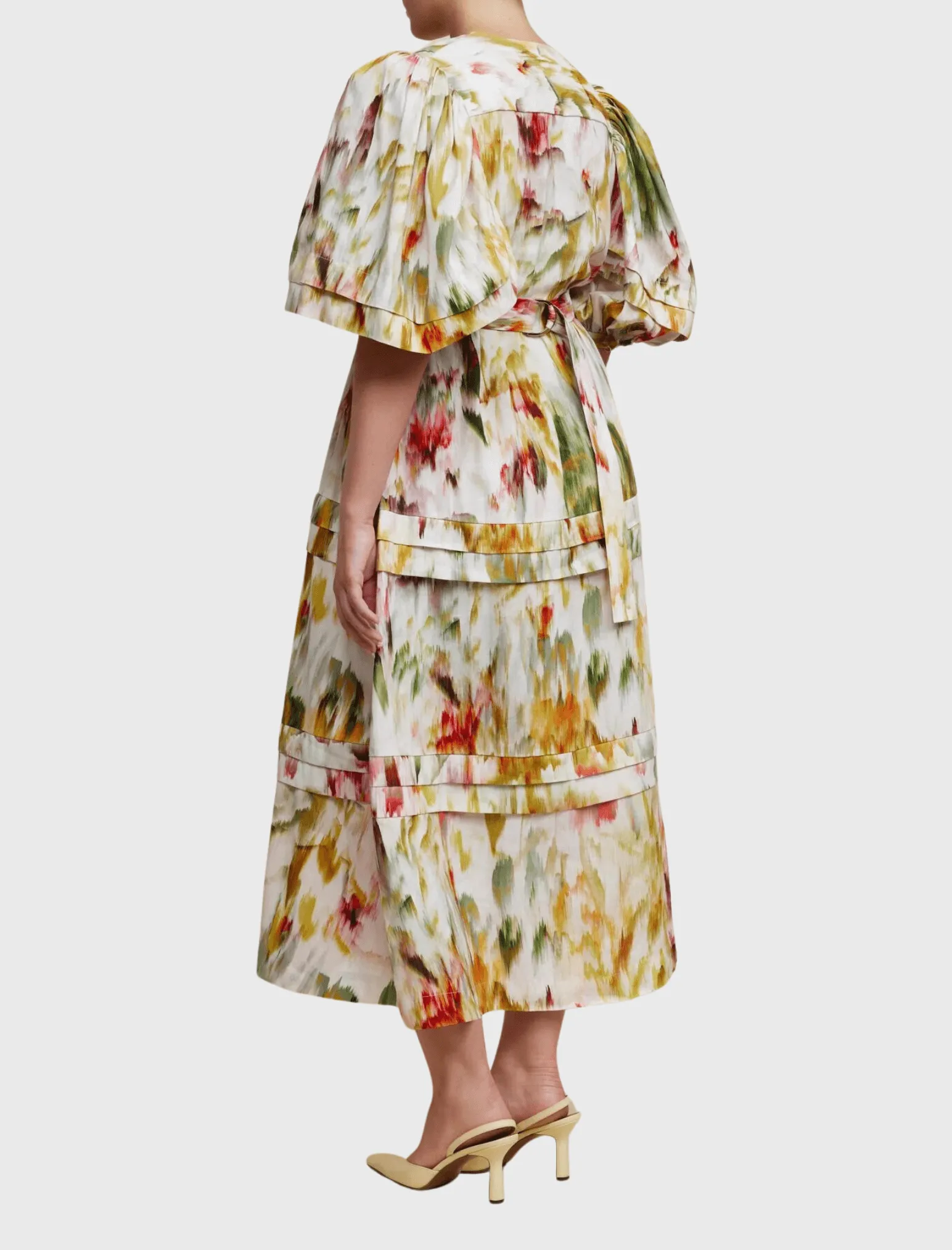 Marston Short Sleeved Midi Dress