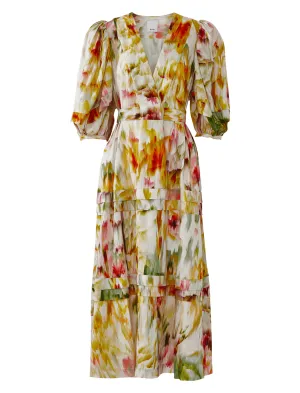 Marston Short Sleeved Midi Dress