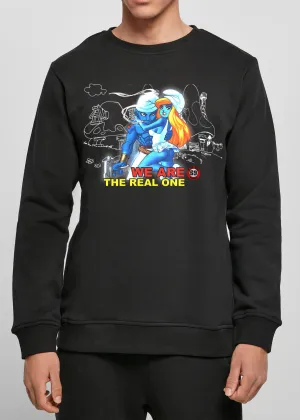 Men's sweatshirt design Smurfs