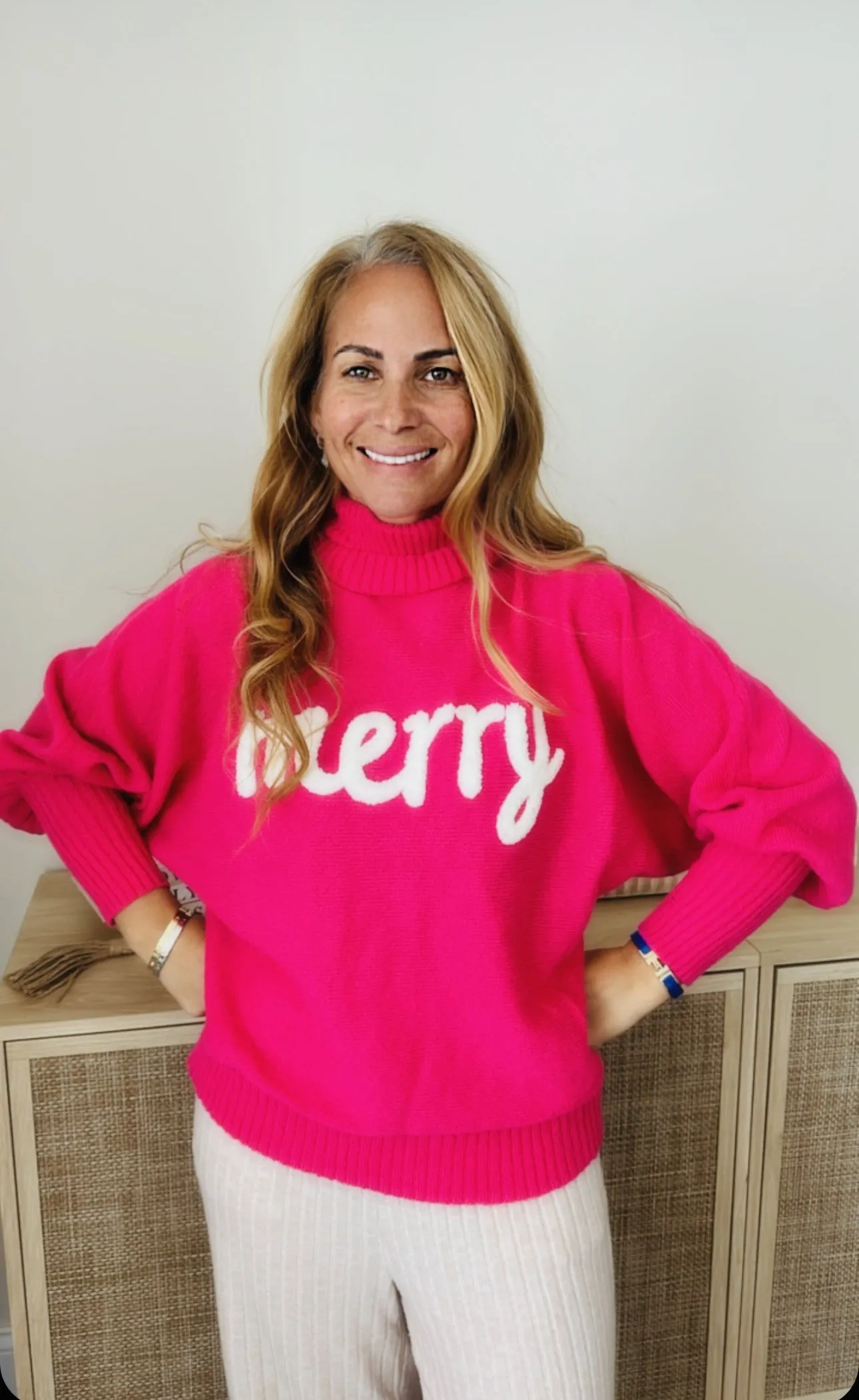 Merry Turtleneck Sweater