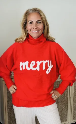Merry Turtleneck Sweater