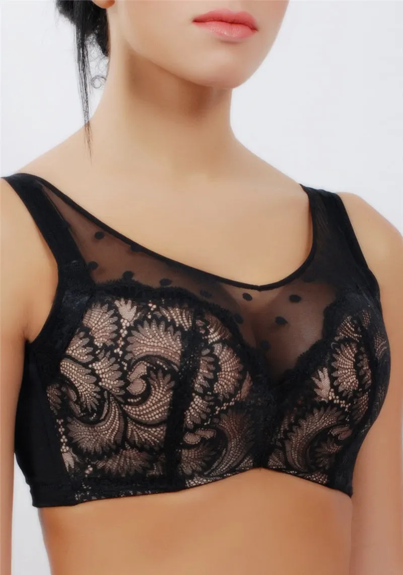 Minimizer Support Bra, Glamorous Full-Cup Full-Busted Bra, Perfect Sensation, Infinite Comfort, Molded Magic Lift #11260