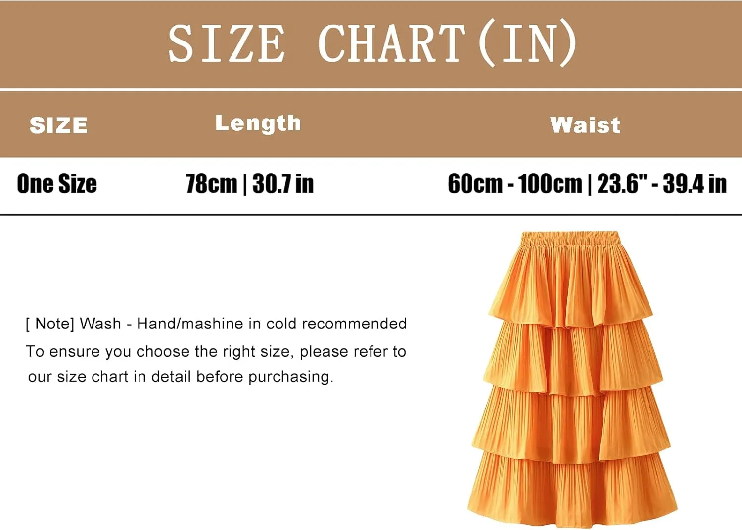 Multi-Layers Ruffle Skirt for Women A-line Flared Midi Tutu Pleated Skirts Fashion Party Wedding Skirt
