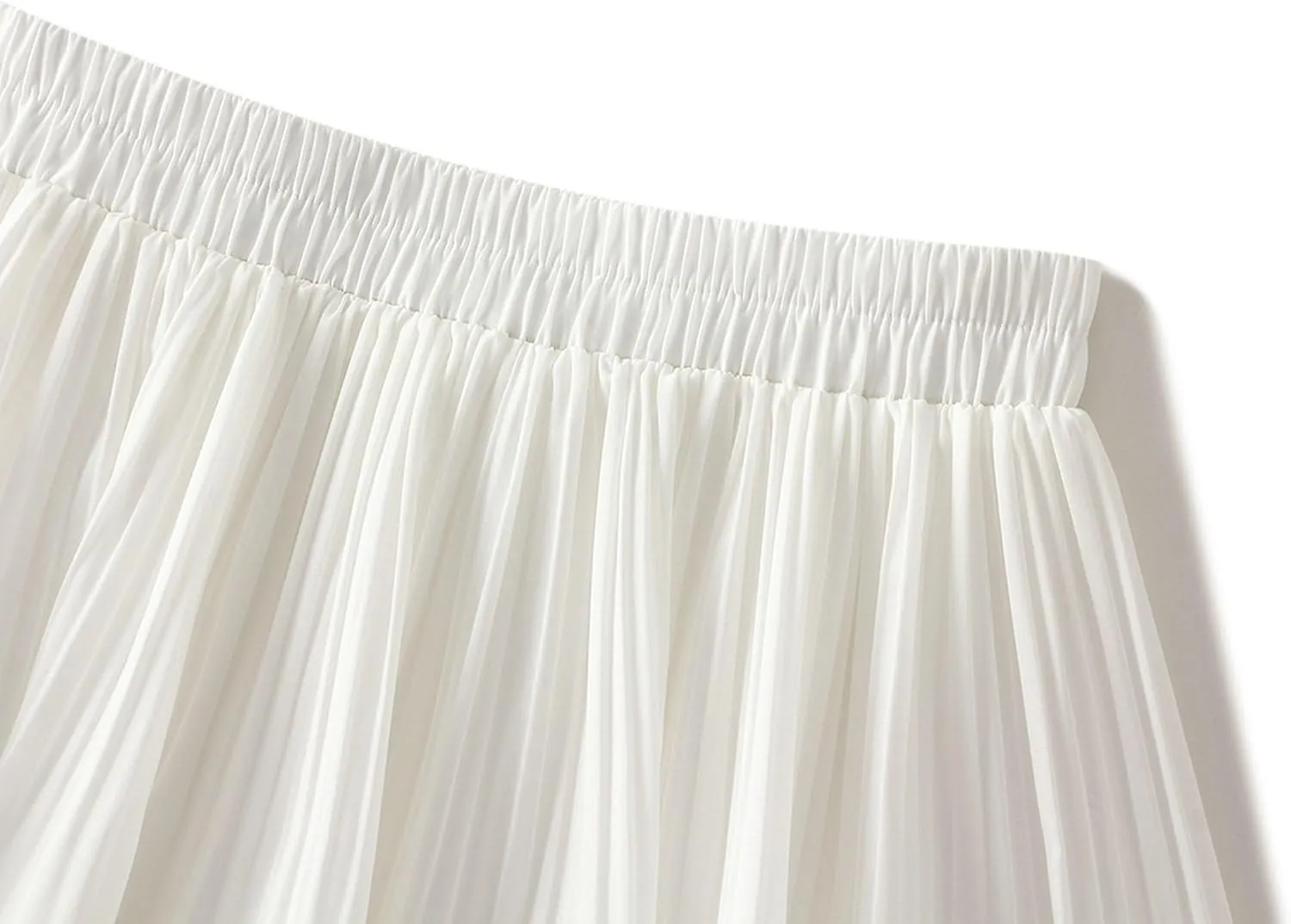 Multi-Layers Ruffle Skirt for Women A-line Flared Midi Tutu Pleated Skirts Fashion Party Wedding Skirt