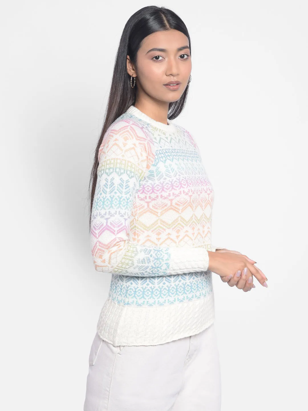 Multi Printed Sweaters