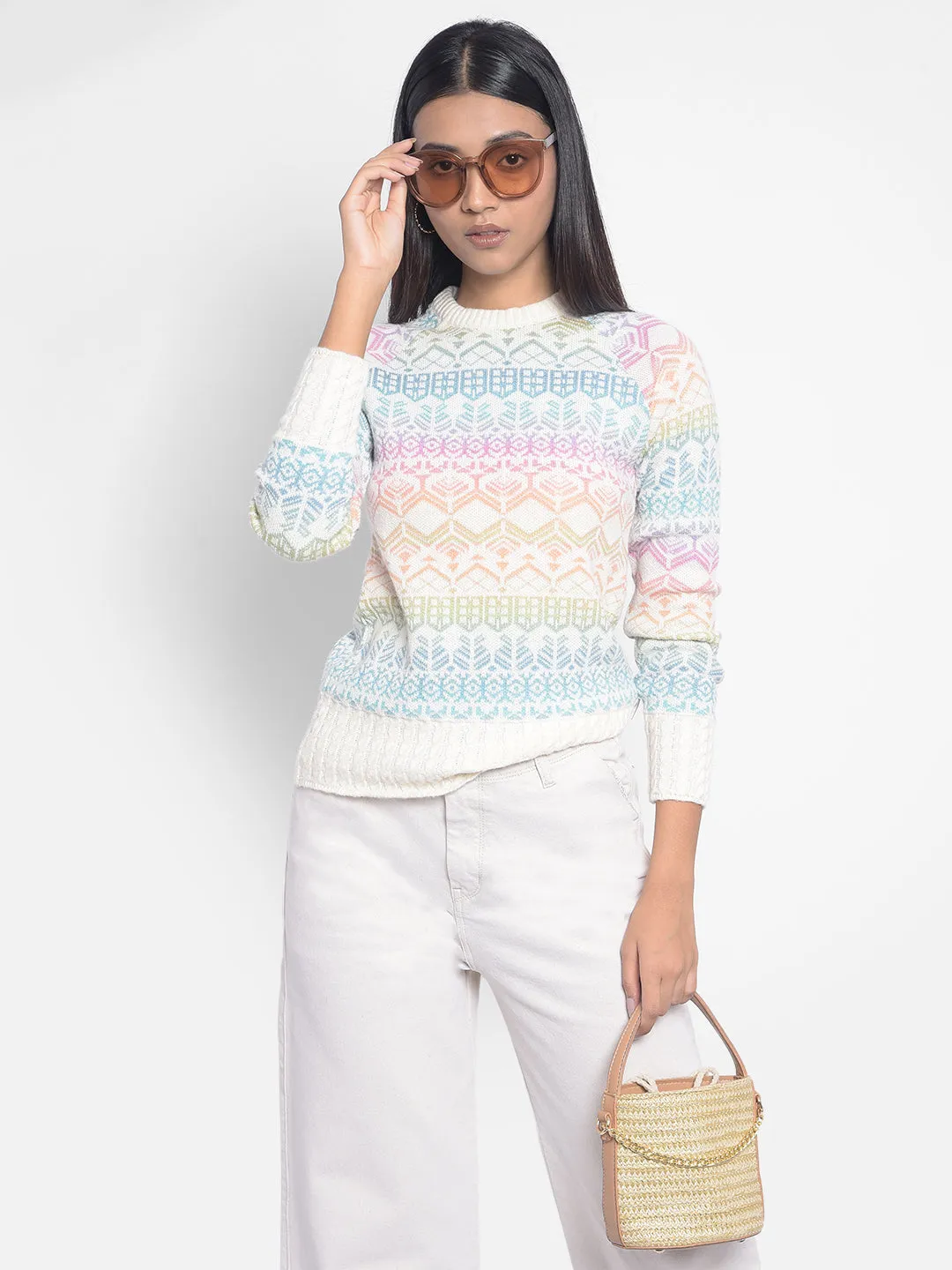 Multi Printed Sweaters