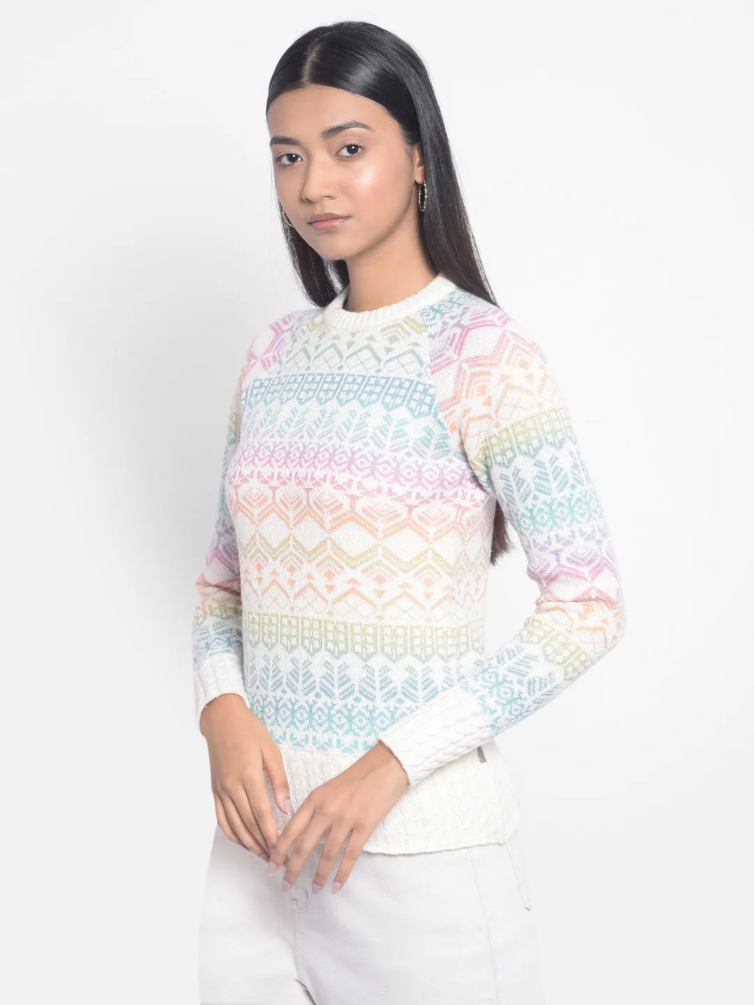 Multi Printed Sweaters