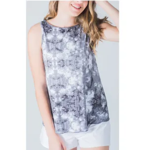 Neck Protector Tie-Tank - Grey Multi