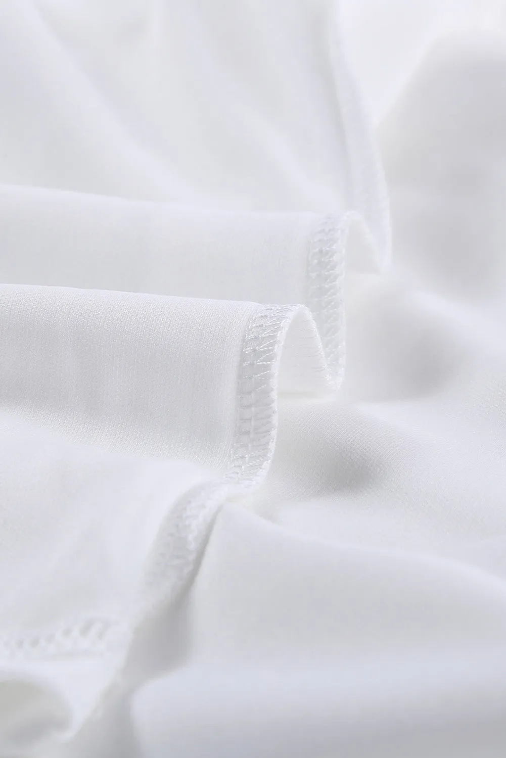 Off Shoulder Swiss Dot Blouse