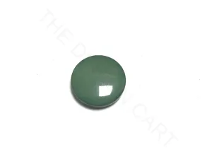 Olive Green Round Acrylic Buttons