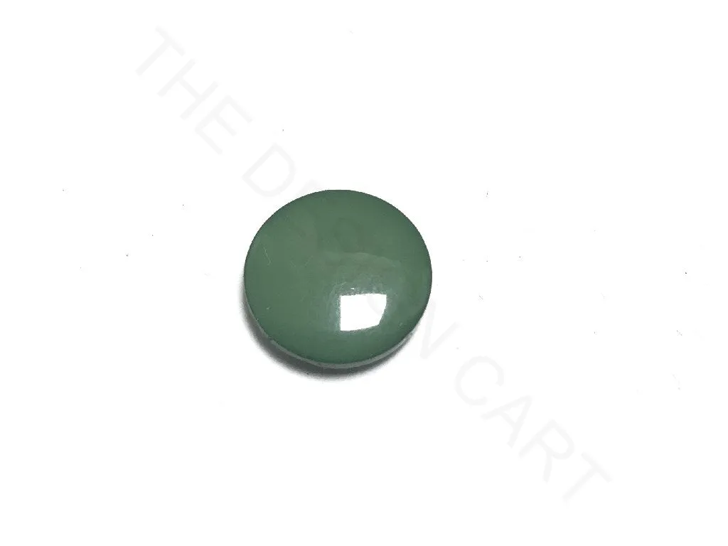 Olive Green Round Acrylic Buttons