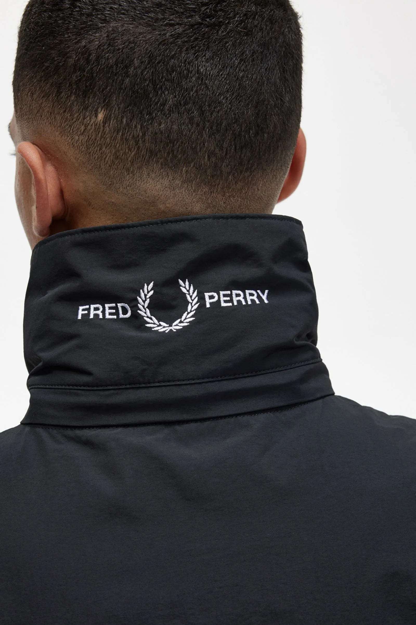 Patch Pocket Zip Through Jacket (Black)