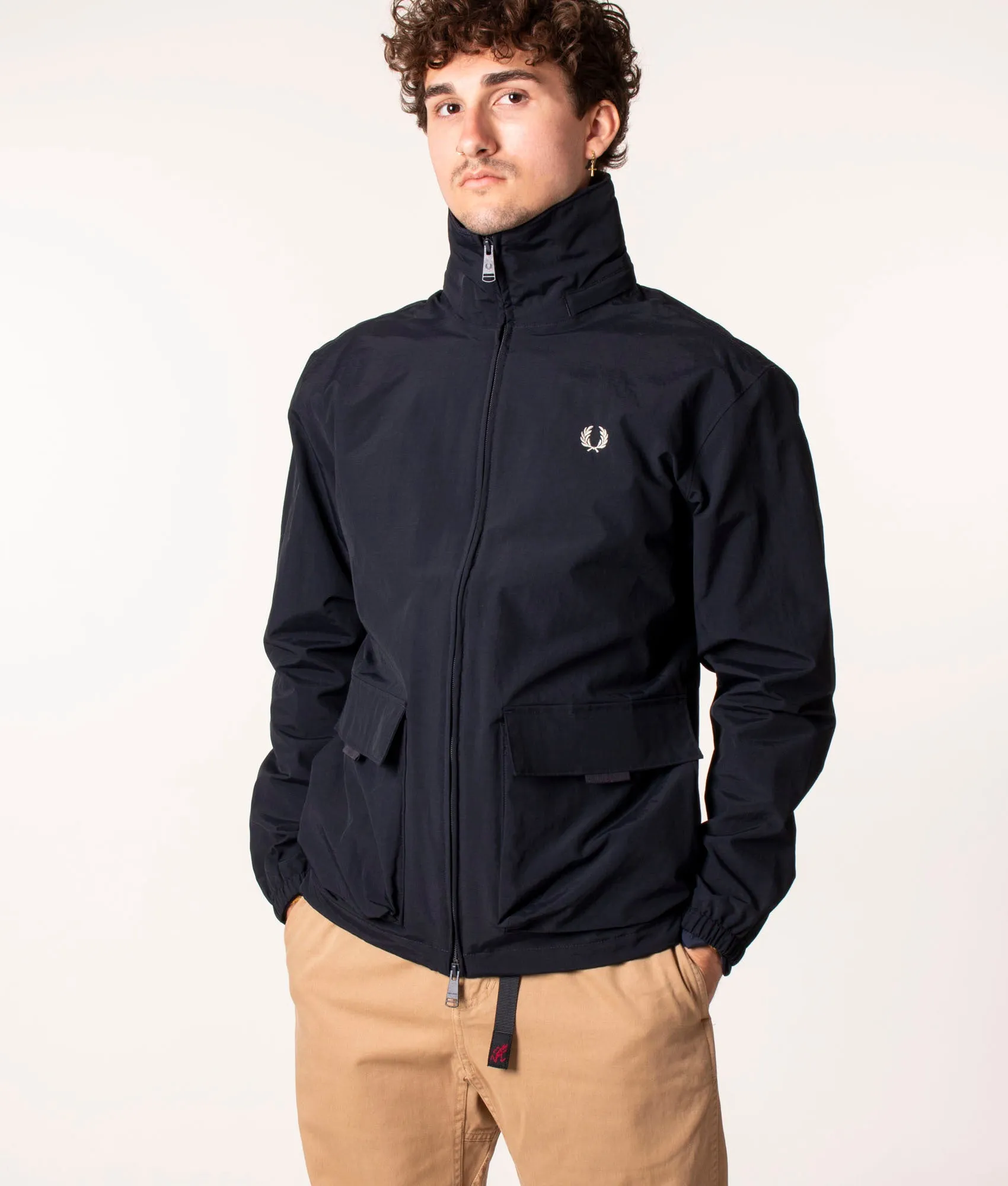 Patch Pocket Zip Through Jacket