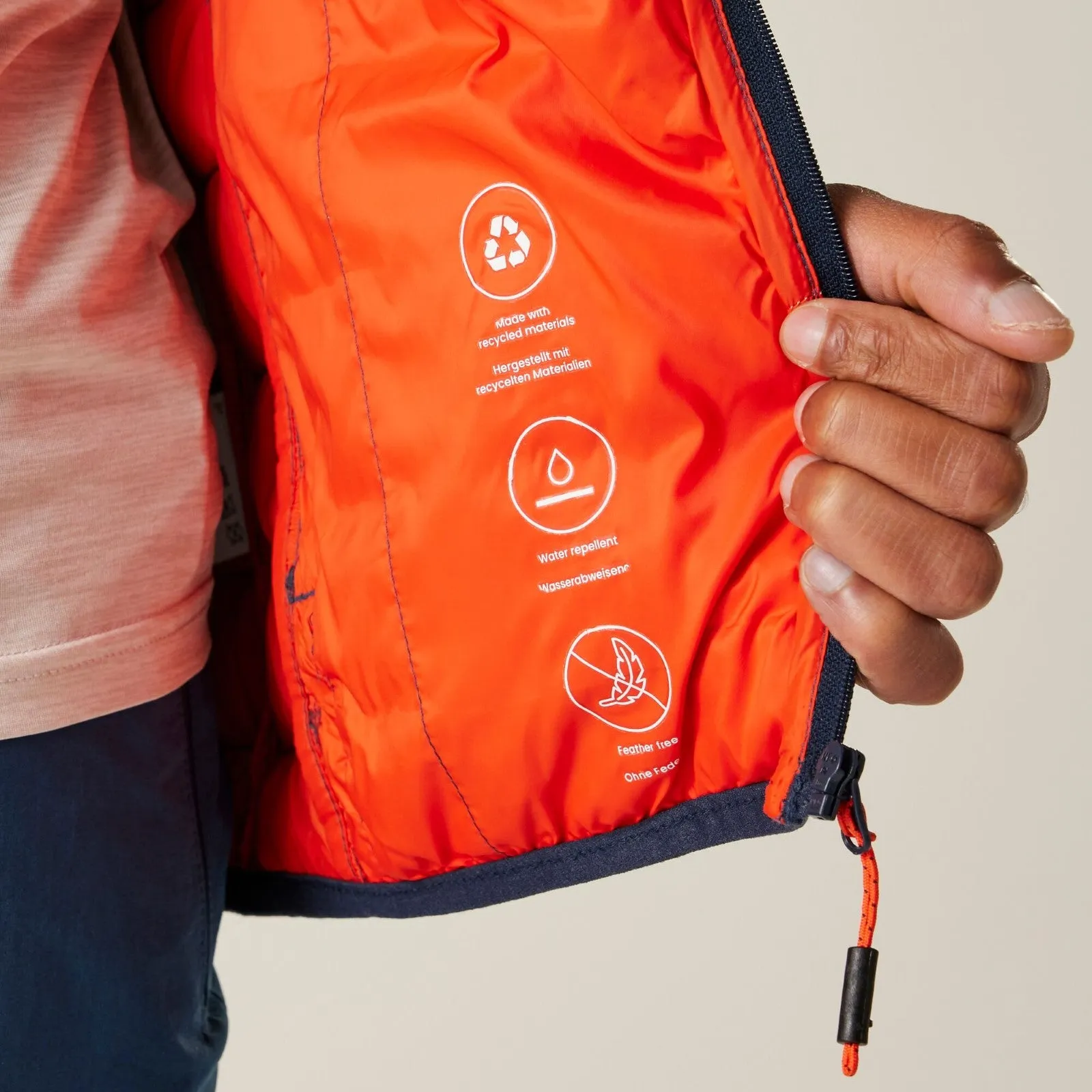 Regatta Mens Hillpack II Packaway Insulated Jacket