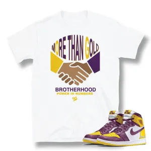 Retro 1 Fraternity Brotherhood shirt