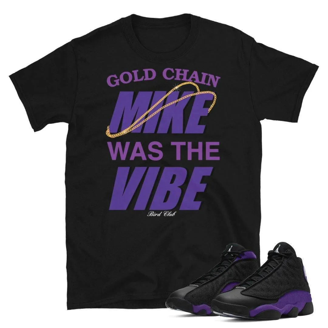Retro 13 Court Purple Shirt