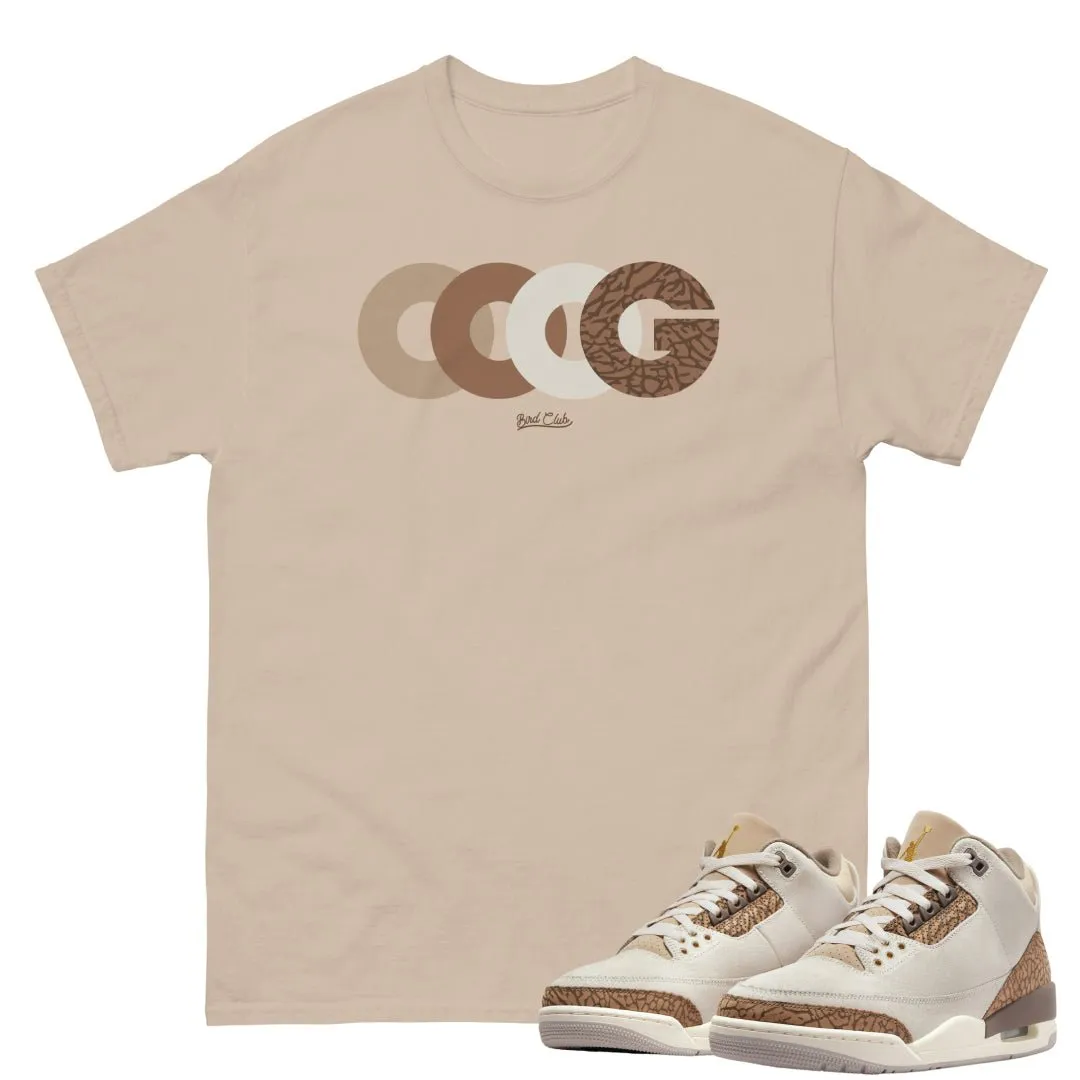 Retro 3 "Orewood Palomino" Triple OG shirt